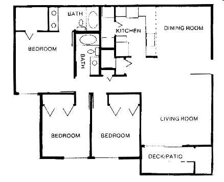 Floor Plan - 3 Bedroom