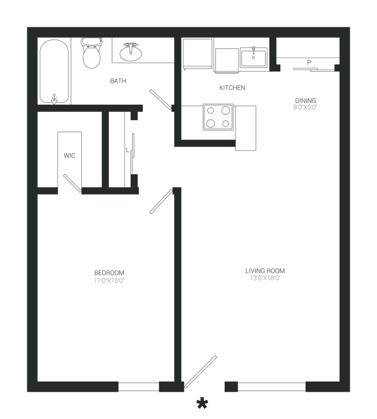 Floor Plan - Oak