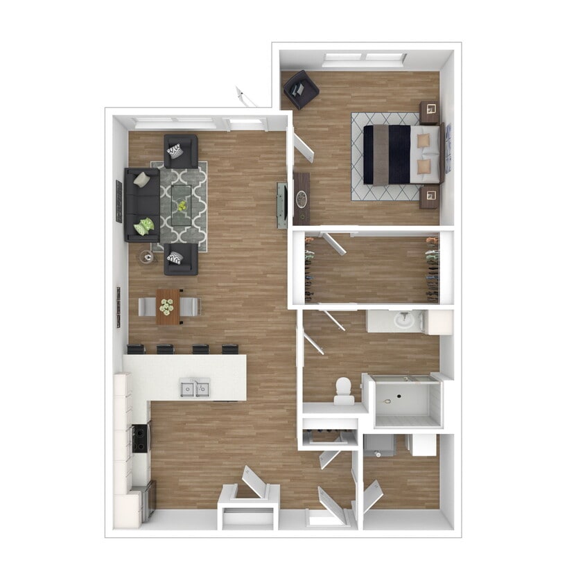 Floor Plan - The Langston