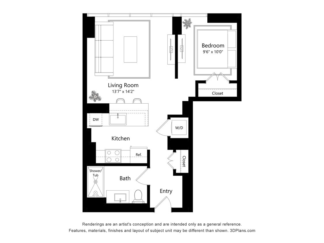 Floor Plan - Unit 12