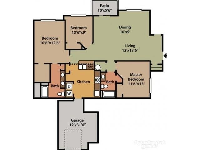 Floor Plan - Magnolia