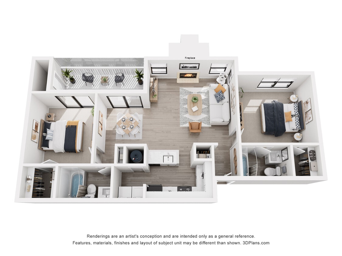 Floor Plan - Chesterfield Reno Quartz B2A