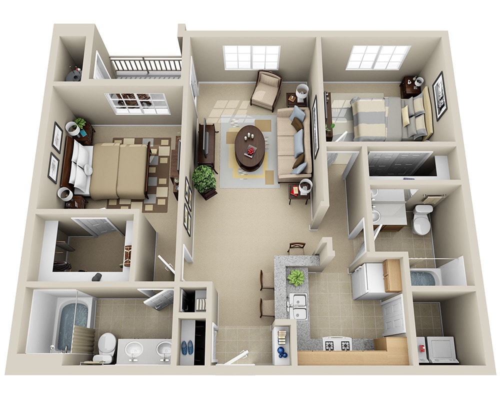 Floor Plan - Manhattan B (B2F)