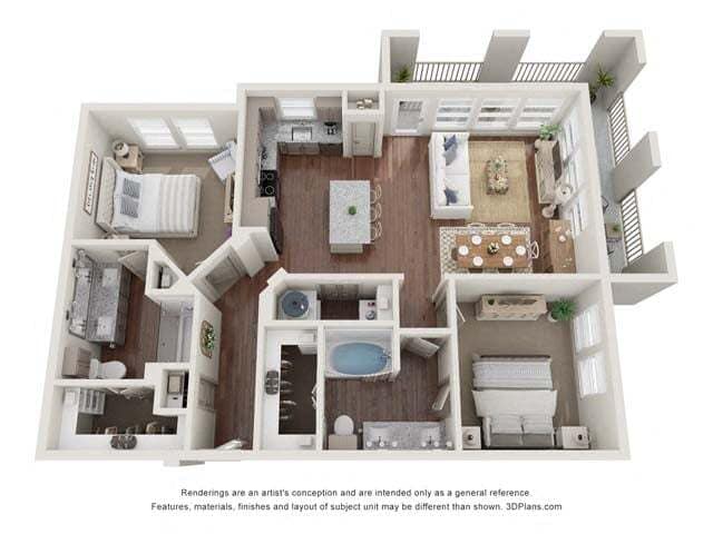 Floor Plan - B3 - Phase II