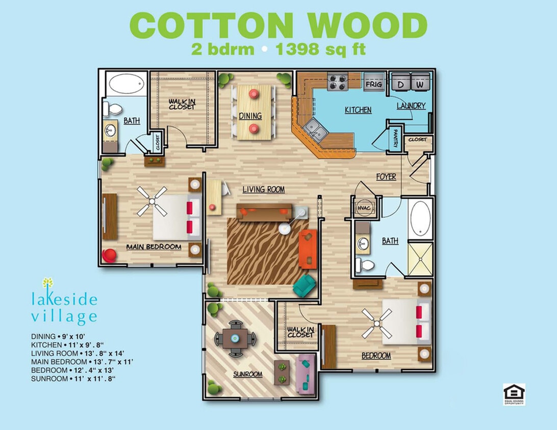 Cotton Wood - Cotton Wood B 2x2