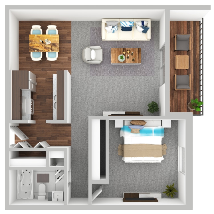 643_1BR_222863.png - One Bedroom 643