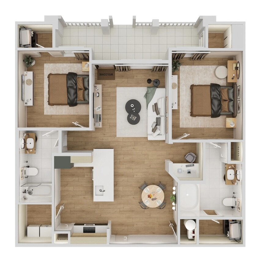 Floor Plan - The Montgomery