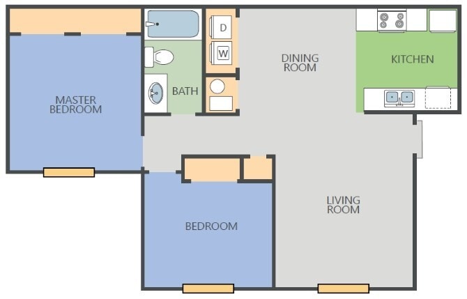 Floor Plan - Island