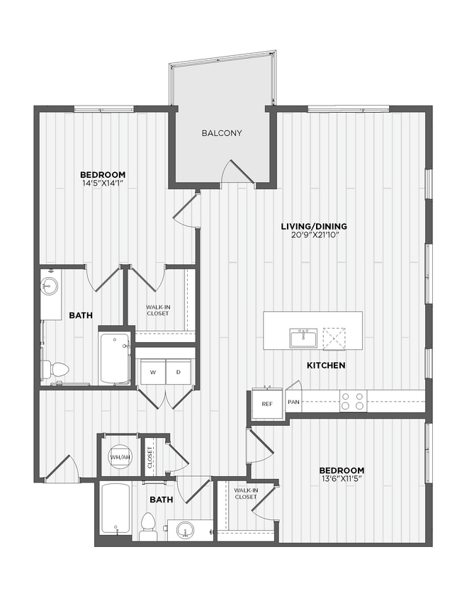 Floor Plan - B3M3A