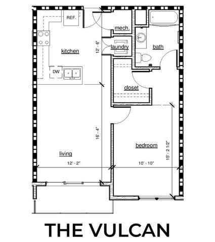 Floor Plan - The Vulcan