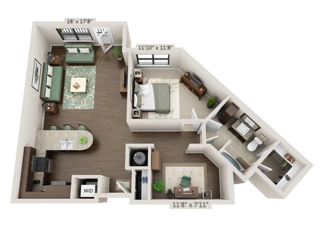 Floor Plan - Thrive (A1GD)