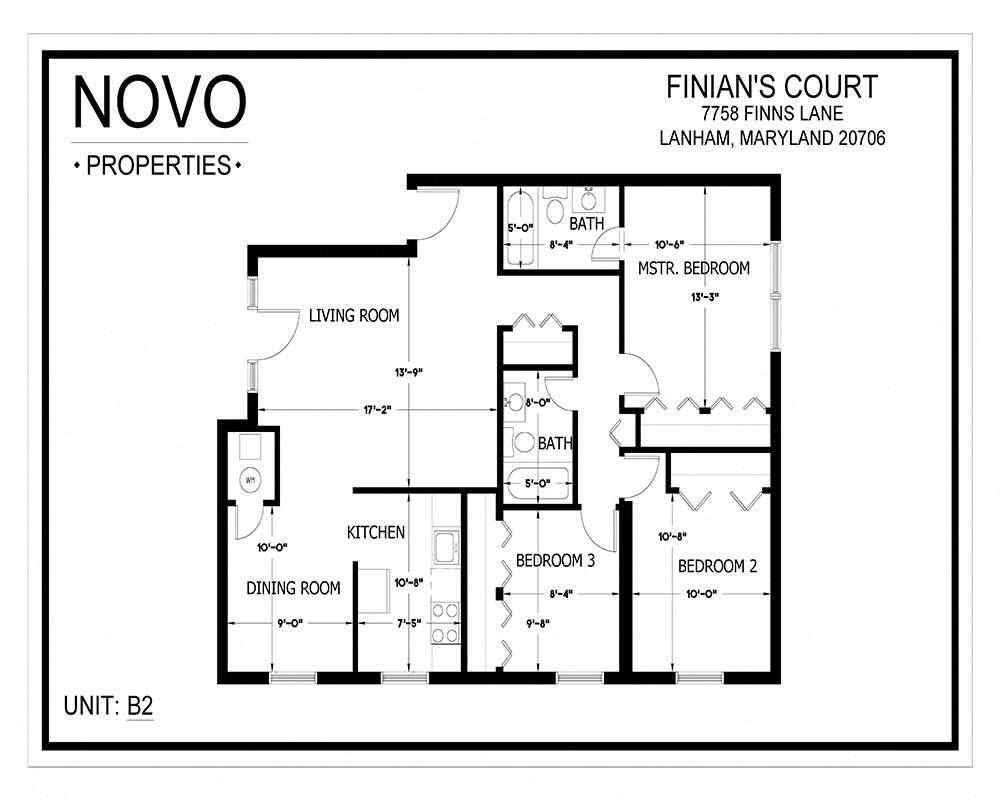 Floor Plan - 3 Bedroom