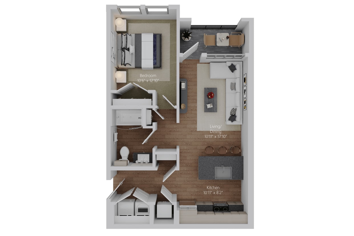 Floor Plan - The Bungalow+ (Classic A1+)