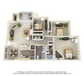 Floor Plan - The Everest - Premium