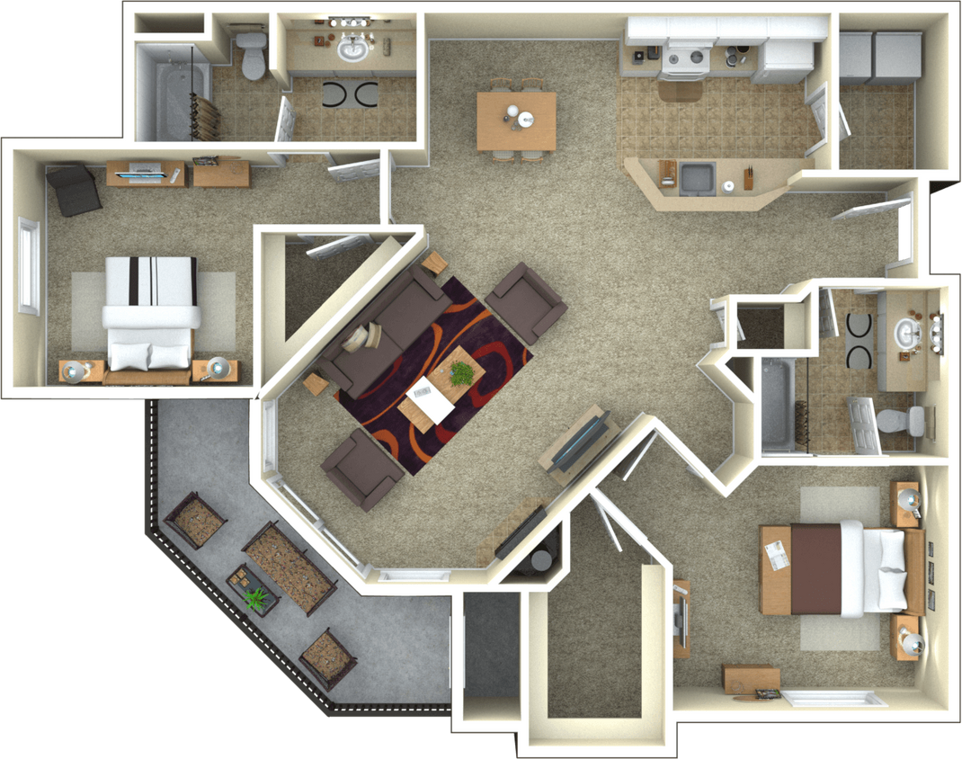 Floor Plan - Residence 5 Luxury