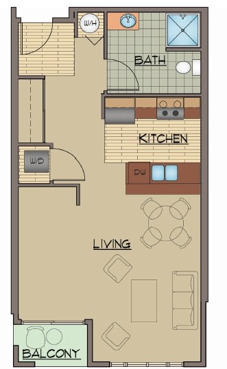 Floor Plan - STUDIO A