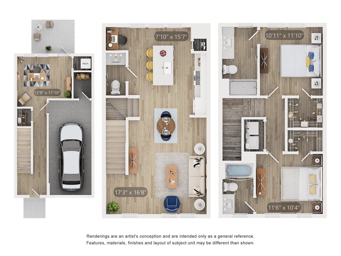 Floor Plan - Townhome THC