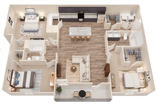 Floor Plan - 3 x 2 Maverick C1vr