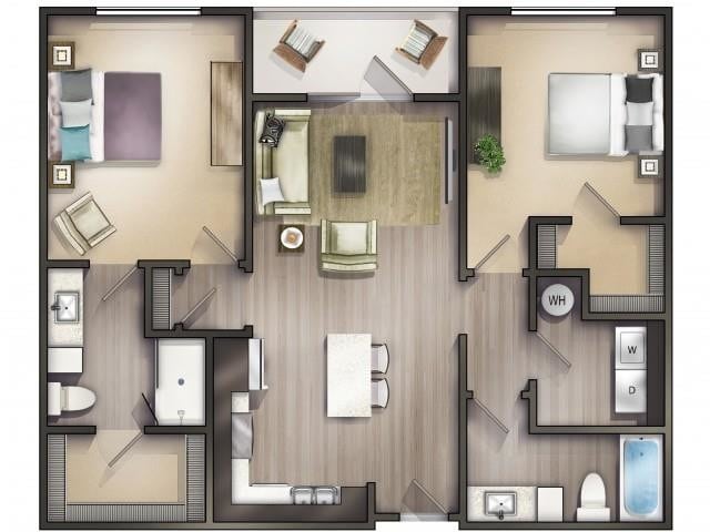 Floor Plan - Swamp Rabbit