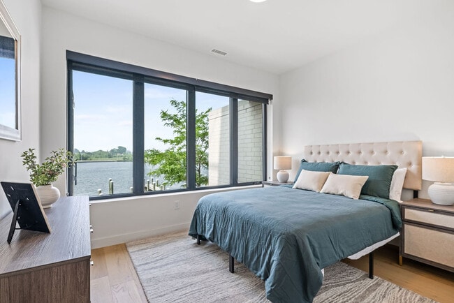 Furnished Bedroom - Mackson Corners Waterfront