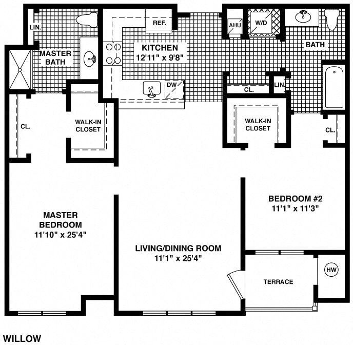 Floor Plan - Willow