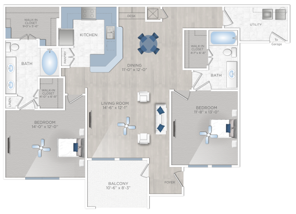 Floor Plan - HACIENDA (C3)