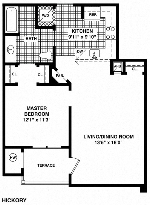Floor Plan - Hickory