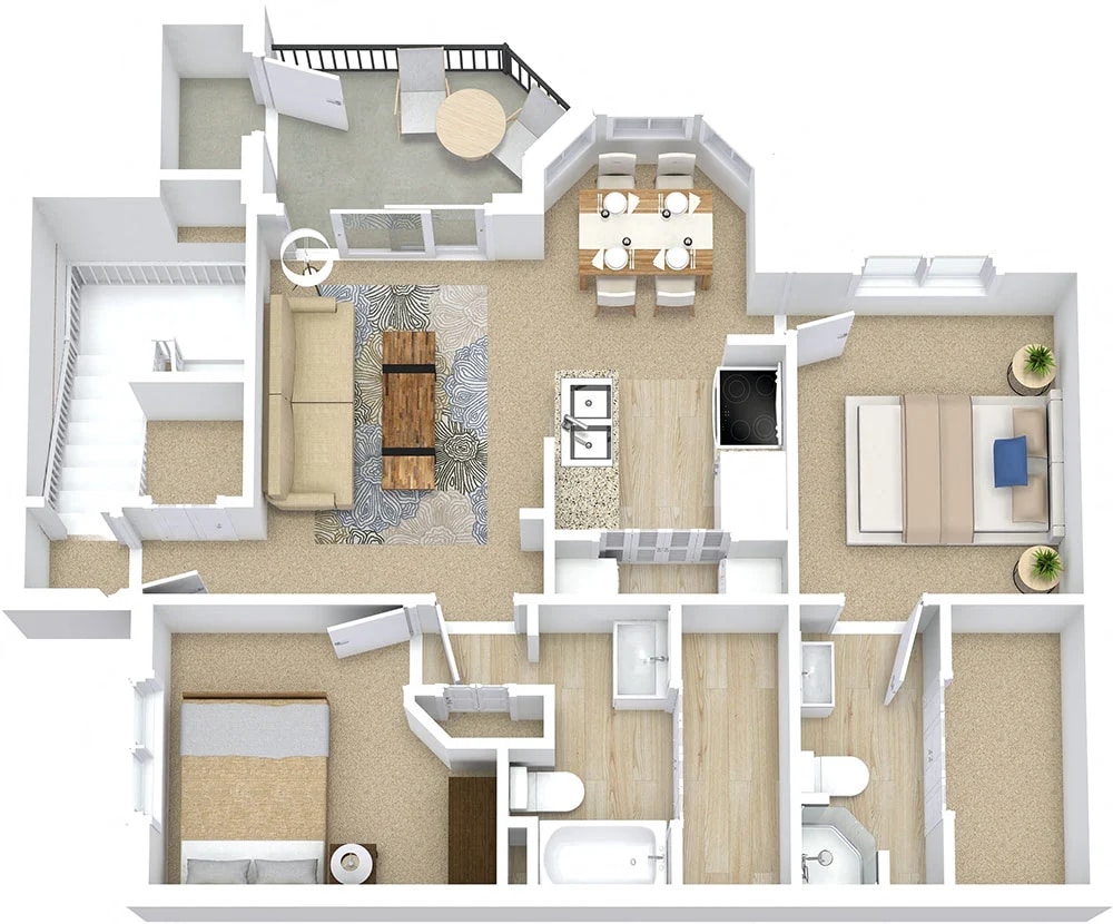Floor Plan - The 990