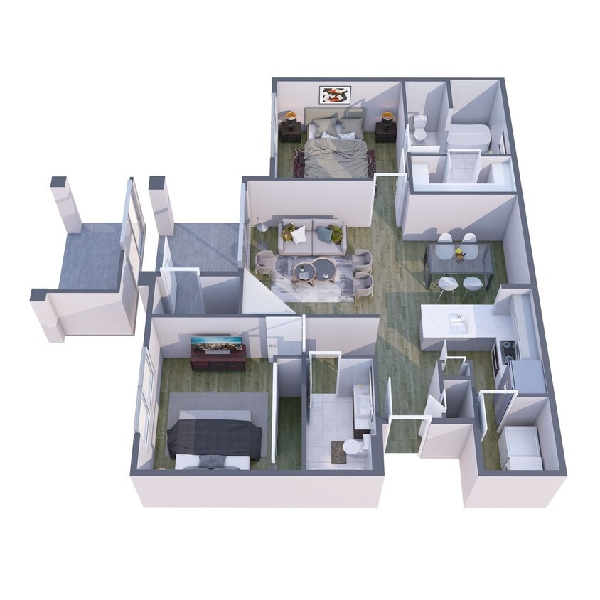 Floor Plan - B1 South