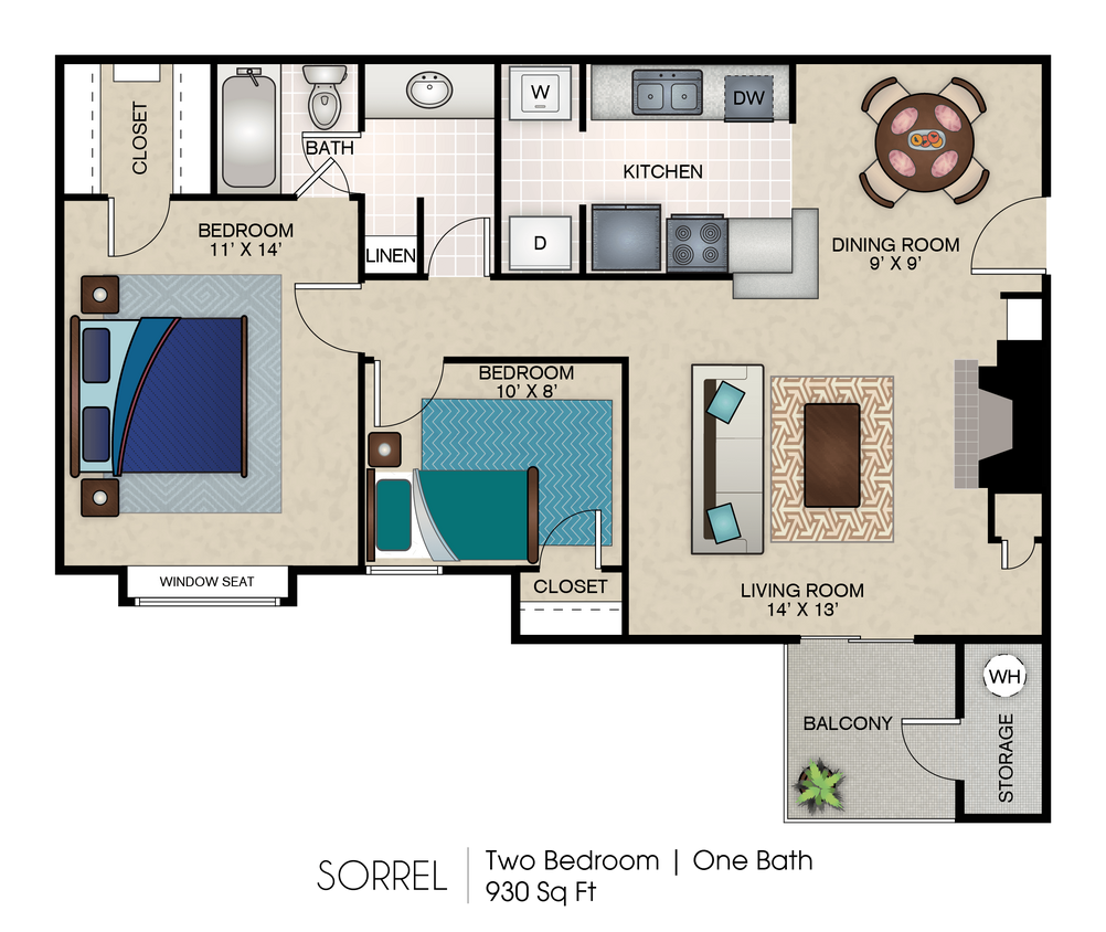 Floor Plan - Sorrel