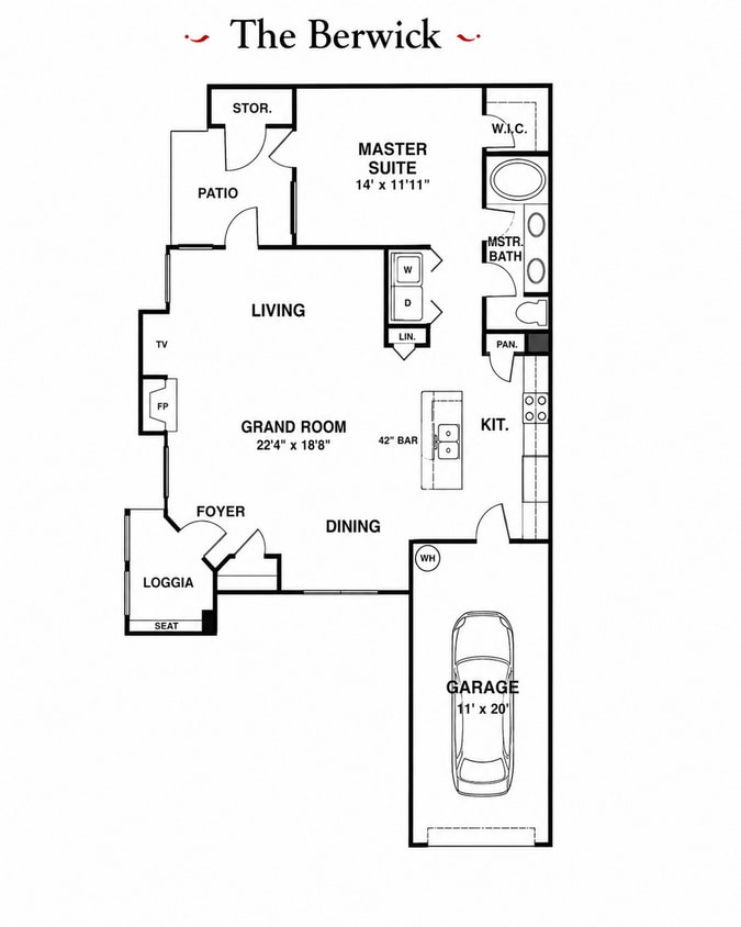 Floor Plan - Berwyck