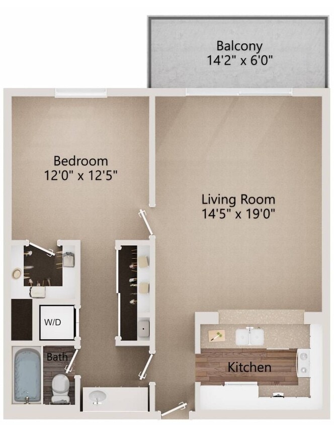 Floor Plan - Newport 1 Renovated