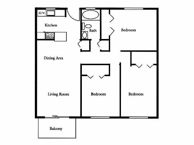 Floorplan - 3 Bedroom