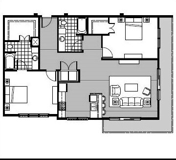 The Captiol - 2 Bed 2 Bath B