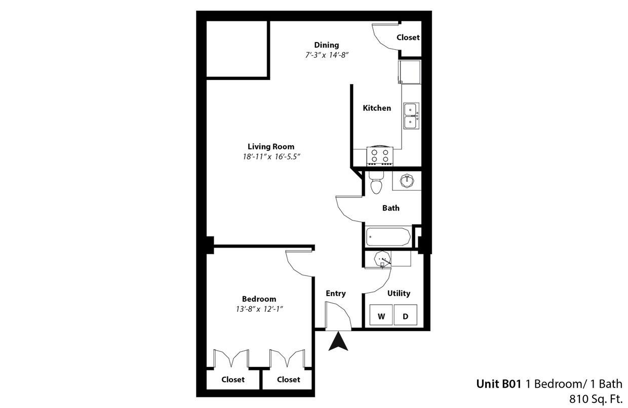 Floor Plan - The Clay
