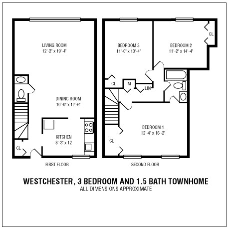 3BR/1.5BA - Westchester Townhome