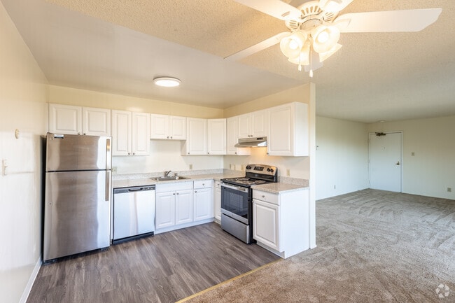 2BR, 1BA - 893SF - Terrace View