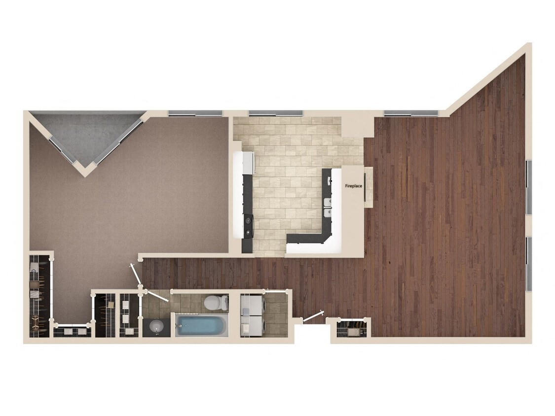 Floor Plan - Meridian | 21st Floor