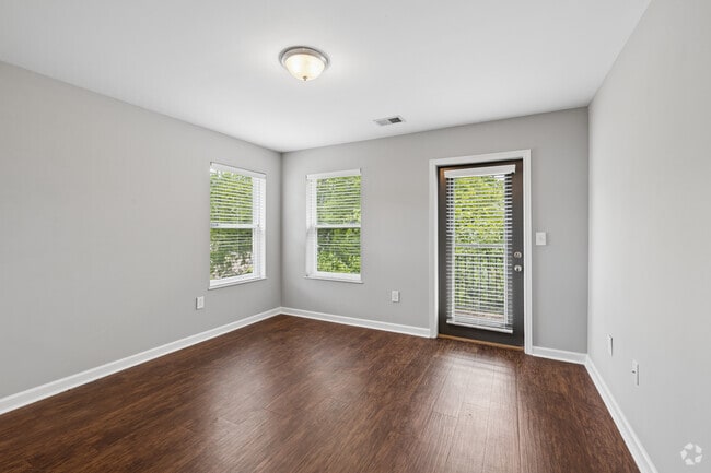 Finch 1BR, 1BA - 493SF - Living Room - The Adelade