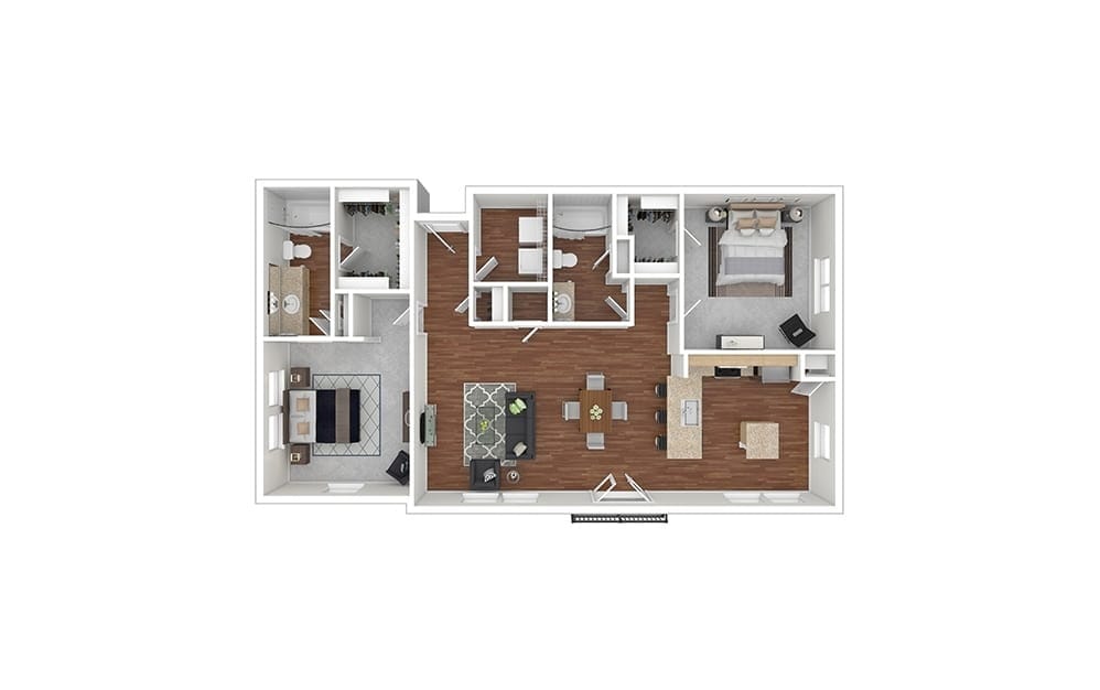 Floor Plan - Spanish Oaks