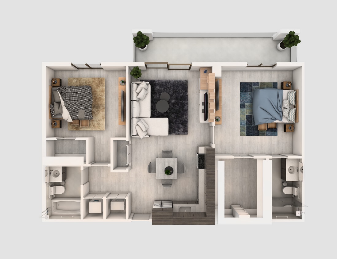 Floor Plan - B.407