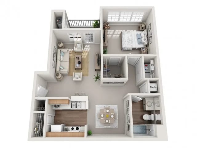 Floor Plan - The Gray