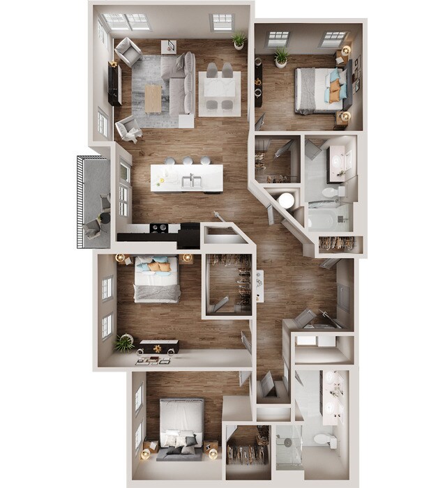 Floor Plan - BRECKINRIDGE