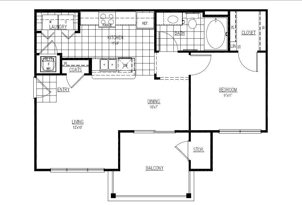 Floor Plan - The Adams
