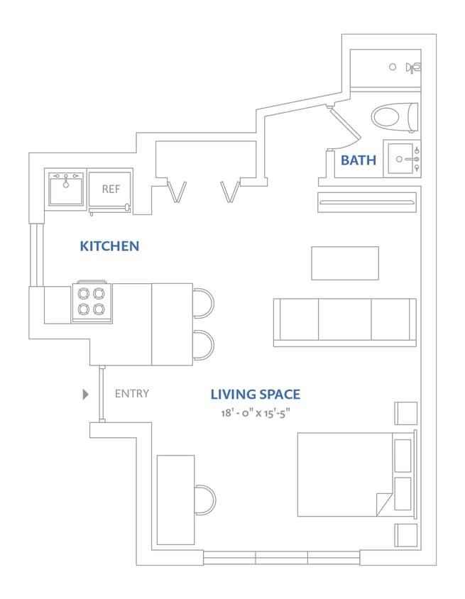 Floor Plan - Residence 50, Floor 1