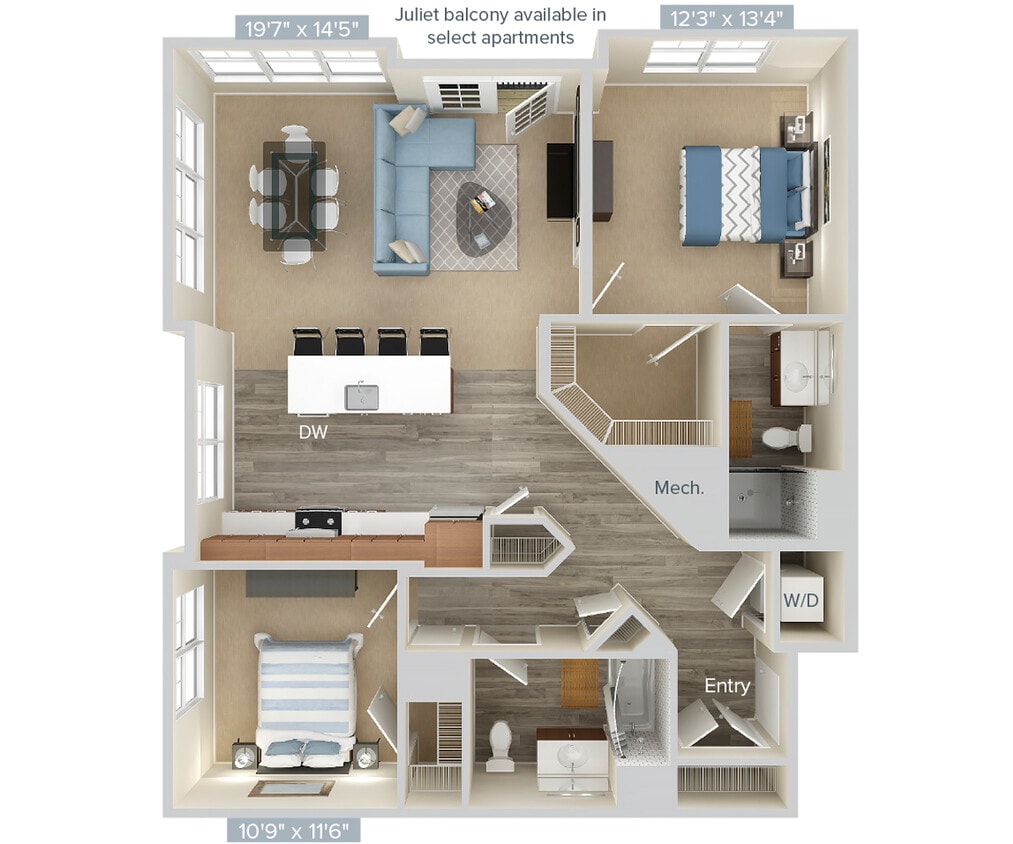 Floor Plan - B9-1201
