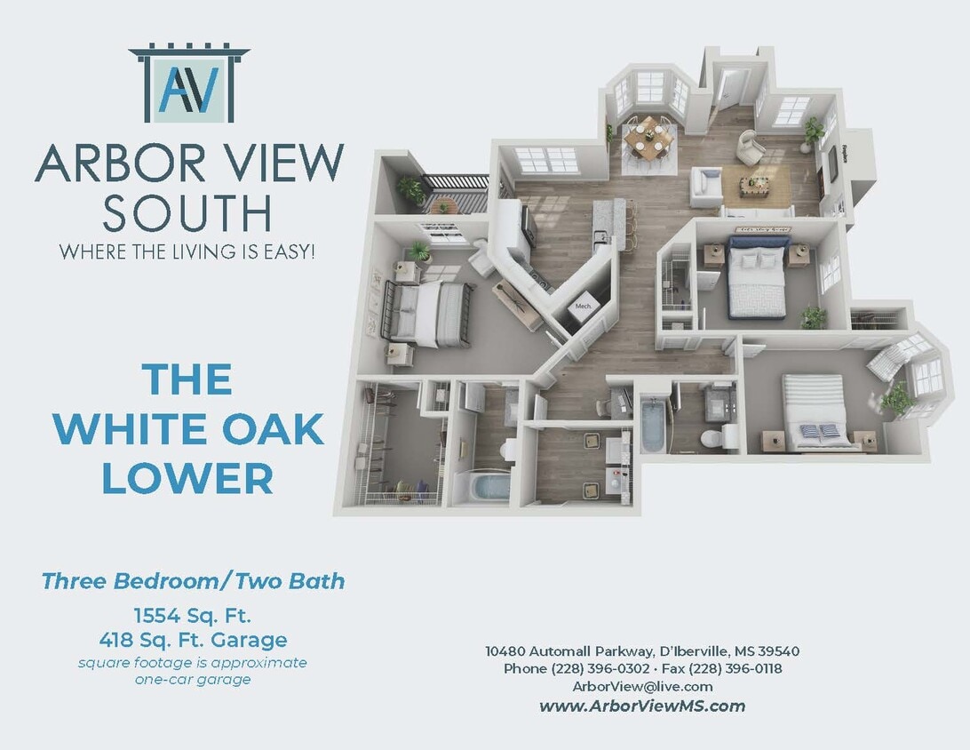 Floor Plan - The White Oak Lower