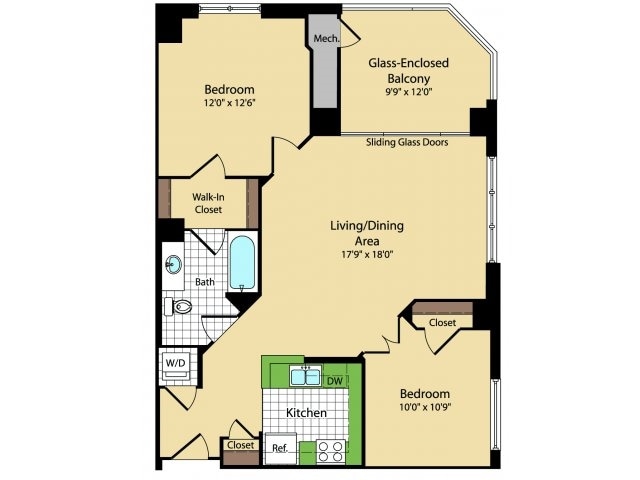 The Braddock w Den - The Braddock with Den