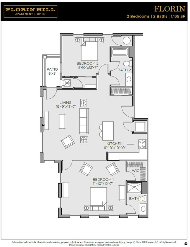 Floorplan - Florin Hill Apartment Homes