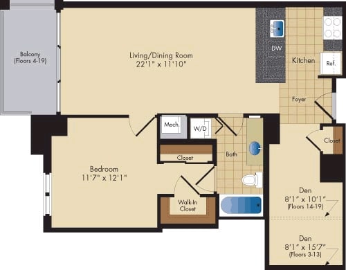 Floor Plan - Highland